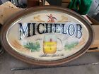 Vtg Michelob since 1896 Beer Sign 23x15 Advertising Man Cave Anheuser Bush Taver