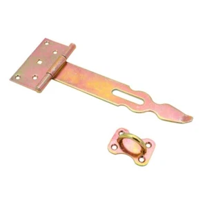 Hasp Staple 200mm x 35mm Metal Door Lock Padlock Latch - Picture 1 of 1