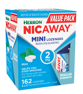 Herron Nicaway Mini Lozenges 2mg - 162 Pack