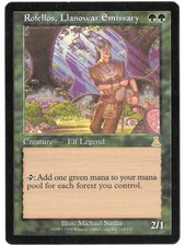 Rofellos, Llanowar Emissary (EX) Urza's Destiny | MTG Reserved List Rare