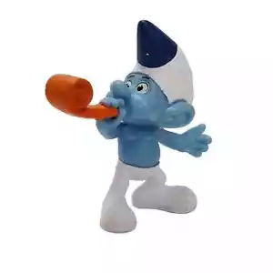 Figura Pitufo 2013 McDonalds Los Pitufos Planificador de Fiesta 3.5" Juguete Happy Meal - Imagen 1 de 5