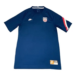 Nike USMNT USA Fußball Training Top Pre-Match Home Blau Trikot 2020 Herren Gr. S - Bild 1 von 4