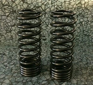 11" Black Progressive Lowering Springs Rear Shock Harley Dyna Sportster FXD FXL - Foto 1 di 1
