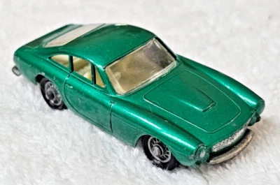 VTG Matchbox No. 75 Ferrari Berlinetta Lesney Diecast Car Green Made in England - Image 1 of 4