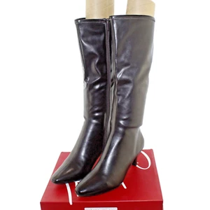 IMPO womens NAMORA knee high zip up boots shoe size 8 M black faux leather NEW - Picture 1 of 6