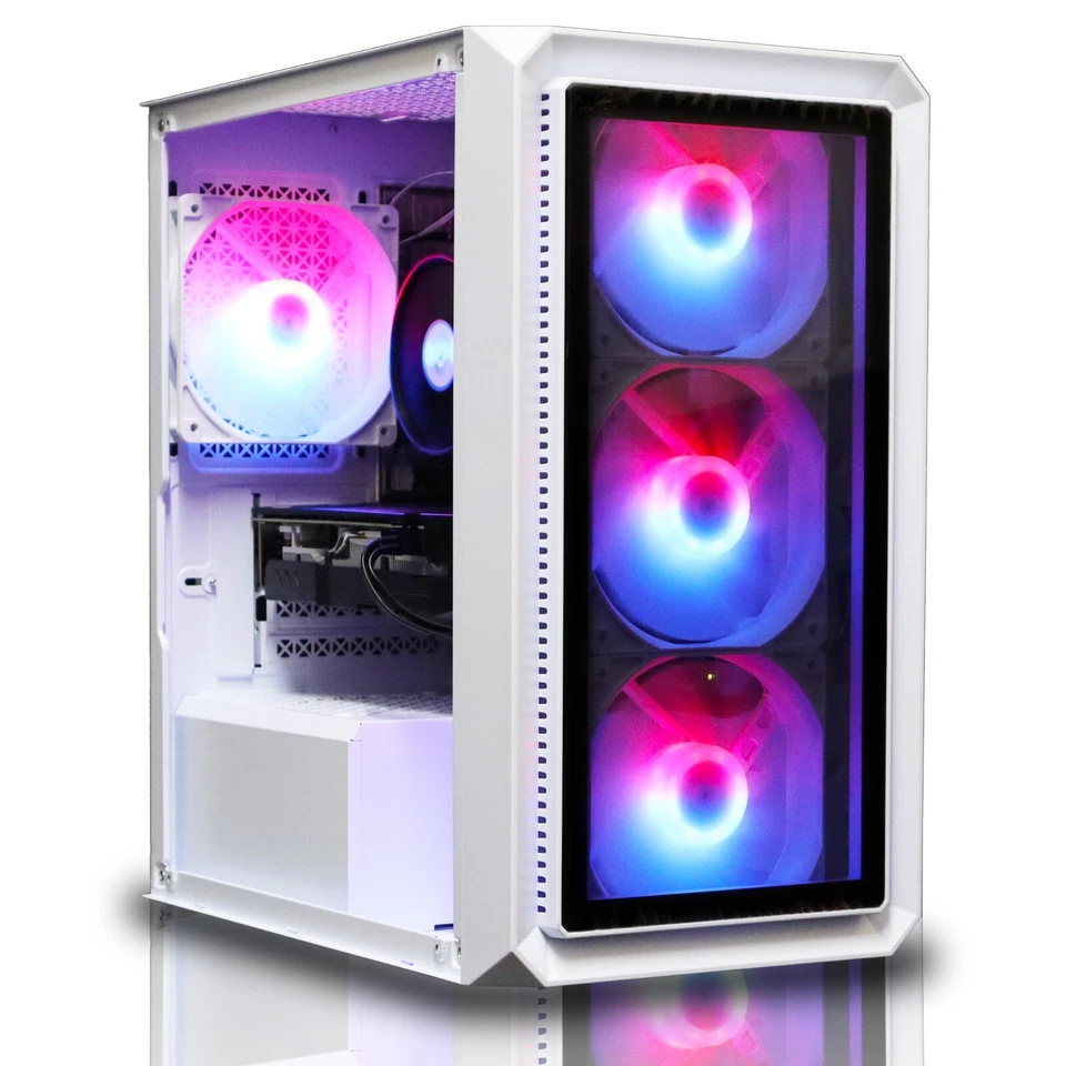 RTX Gaming PC Intel i7 14700KF 32GB DDR4 8GB RTX 5060 2TB + 1TB SSD - Windows 11 - Image 1 of 4