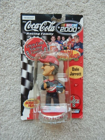 DALE JARRET #88 BOBBLEHEAD - NASCAR 2000 - Coca Cola Racing Family - 2000 NIB Cover