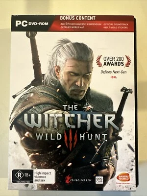 The Witcher 3 Wild Hunt Windows PC Game DVD-ROM Game Complete - Image 1 of 4