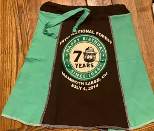 5T Niñas Hecha a Mano Camiseta Reciclada - Smokey Bear 70 Años - Imagen 1 de 4