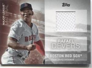 2020 Topps Update RAFAEL DEVERS Major League Material Relic - RED SOX - MLM-RD - Picture 1 of 1