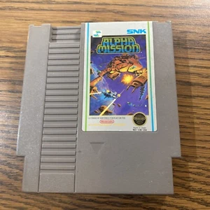 Alpha Mission Nintendo Nes getestet authentisch (B) - Bild 1 von 3