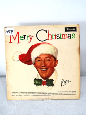 Bing Crosby Merry Christmas LP Vinyl Record Album - Image 1 of 4
