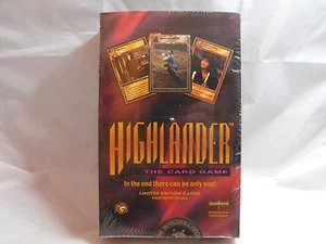 HIGHLANDER CCG TCG THE WATCHER CHRONICLES SEALED BOOSTER BOX - Picture 1 of 1