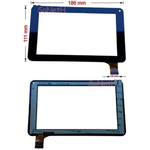 Vetro Touch screen Digitizer 7,0" Lenco Tab-720 Tablet Nero - Foto 1 di 1