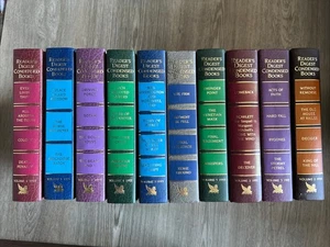Menge 10 Leser verdauen verdichtete Bücher Dekoration Inszenierung - Bild 1 von 1