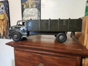 Vintage 1950s Marx Toys US Army Carrier Transport Truck - 18" Model #5417314 - Picture 1 of 15
