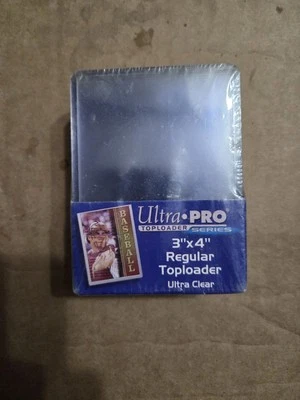 Paquete de 25 Toploaders 3" X 4" Ultra PRO PREMIUM Volumen Foto 1 de 3