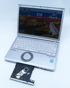 Panasonic Let's Note CF-SV9 i5-10310U 16GB 512GB SSD 12.1 Wi-Fi DVD USED JP w/AC - Picture 1 of 9