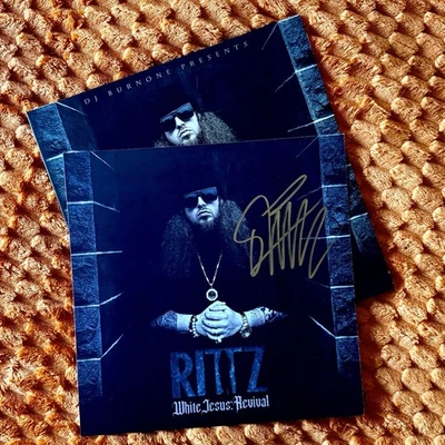 Firmado Rittz - White Jesus: Revival Doble LP Vinilo Autografiado ¡NUEVO/RARO! Foto 1 de 3