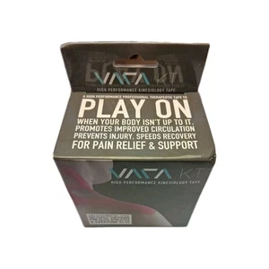 Vara KT Tape Rock Solid Waterproof Kinesiology Tape High Performance Flexible - Picture 1 of 7