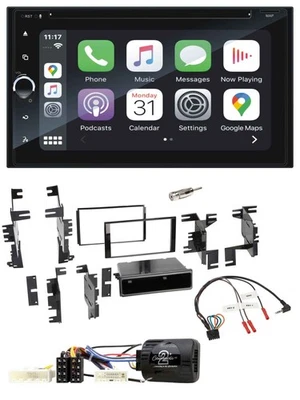 Blaupunkt 2DIN Bluetooth DAB USB DVD Lenkrad Autoradio für Nissan Cube ab 2009 F - Bild 1 von 4