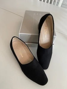 Blue velvet brand black court shoes. Size 38.5, small heel 4.5cm - Picture 1 of 4
