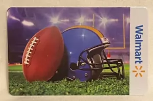 Walmart Football Ball Helmet Turf Friday Night Lights 2025 Gift Card FD-108092 - Picture 1 of 1