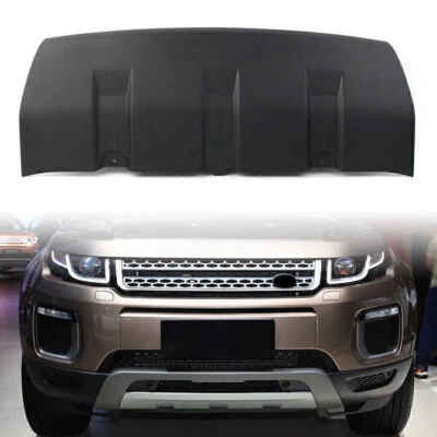 Cubierta de gancho de remolque de placa de deslizamiento de parachoques delantero para Land Rover Range Rover Evoque 2016-18 Foto 1 de 4