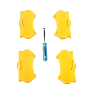 Protector de luz ámbar para maXpeedingrods 3,5" luces de conducción LED redondas PC 4 PIEZAS - Imagen 1 de 12