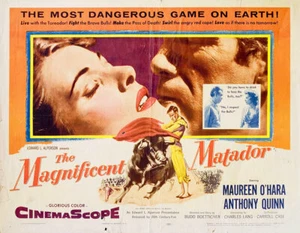 The Magnificent Matador 1955 USA Half Sheet Poster - Bild 1 von 1