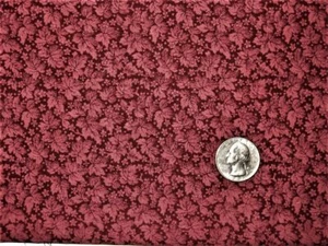 1/2 YD VINTAGE COLONIAL FLORAL ANTIQUE QUILT DOLL # 7778 Made in USA - Picture 1 of 2