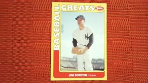 1991 Swell Baseball Greats #123 Jim Bouton Baseball - Picture 1 of 2