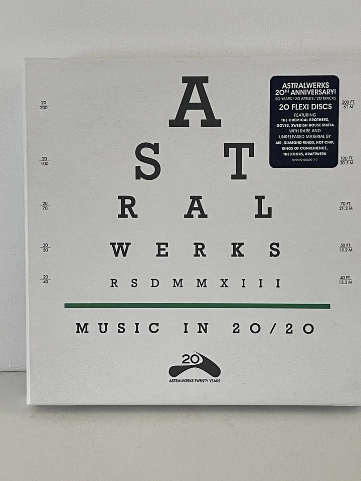 Various - Astralwerks - Music In 20/20 - 20 Flexi-Disc Box Set Limited Edition - Image 1 of 4