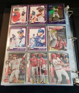 Topps Bowman Platinum Gypsy Ginter Baseball Card Binder LOADED w STARS, Trout! - Picture 1 of 14