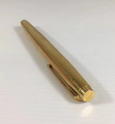 Vintage Gold Plated Parker Pen 14ct Gold Nib 13cm In Length - Image 1 of 4
