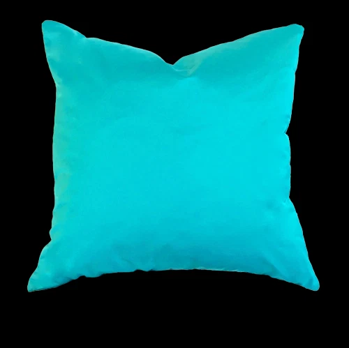 DESIGNERS GUILD FABRIC CARA TURQUOISE CUSHION COVER 18X18" - Image 1 of 1