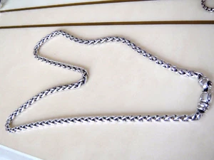 DAVID YURMAN SS WHEAT 4mm. CHAIN NECKLACE 18" - Picture 1 of 2