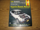 NOS Haynes Repair Manual 1975-92 VW Volkswagen Rabbit Golf Jetta Scirocco #96016