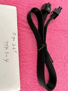 Corsair CPU POWER CABLE FOR CORSAIR TYPE 4 TYPE 3 POWER SUPPLY,ORIGINAL - Picture 1 of 1