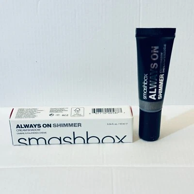 Smashbox Always On Shimmer Cream Shadow Charcoal Shimmer 0.34 Oz New in box - Image 1 of 2