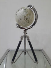 Nautical Authentic Retro World Globe With Table Tripod Stand halloween designer