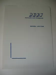 Daniel Levitan Duett für Marimba und Vibraphone Notenstudio 4 Produktionen - Bild 1 von 3