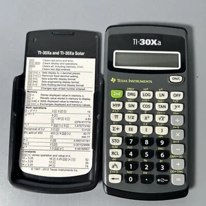 Texas Instruments TI-30XA Scientific Calculator Tested and works - Picture 1 of 4