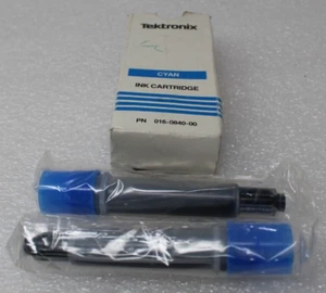 New Genuine  Lot of 2 Tektronix 016-0840-00  CYAN Cartridge NEW - Picture 1 of 2