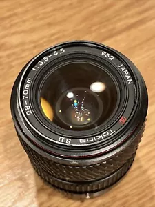 Tokina SD 28-70mm 1:3.5-4.5 Lens 052 JAPAN O/OM Nikon - Picture 1 of 4