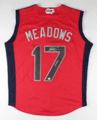 Austin Meadows Signed 2019 All-Star Game Jersey Insc "1st ASG" (PSA COA) Tigers - Image 1 of 4