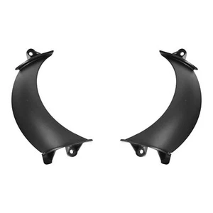 Black ABS Front Headlight Fairing Vents Fit For Harley Road Glide 2015-2023 19 - Picture 1 of 10