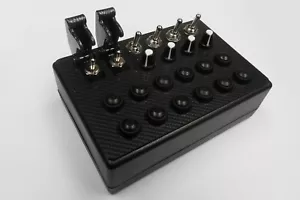 BBJ Sim Racing PC USB 30 Function Pro Series Button Box Black/Carbon - Picture 1 of 6