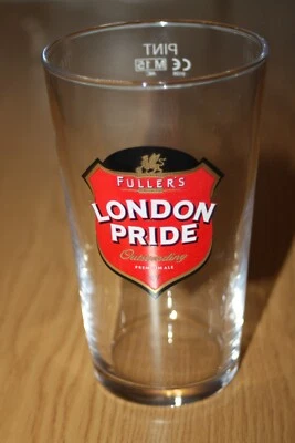 Collectable Glass - Fullers London Pride Ale - Griffin Brewery - Beer Pint Glass - Image 1 of 4