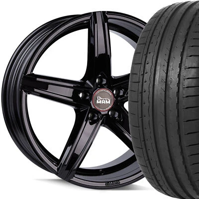 19" Sommerräder MAM OX18 BP Alufelgen 235/35 für Golf 8 Elektro Plug-In Hybrid - Bild 1 von 4